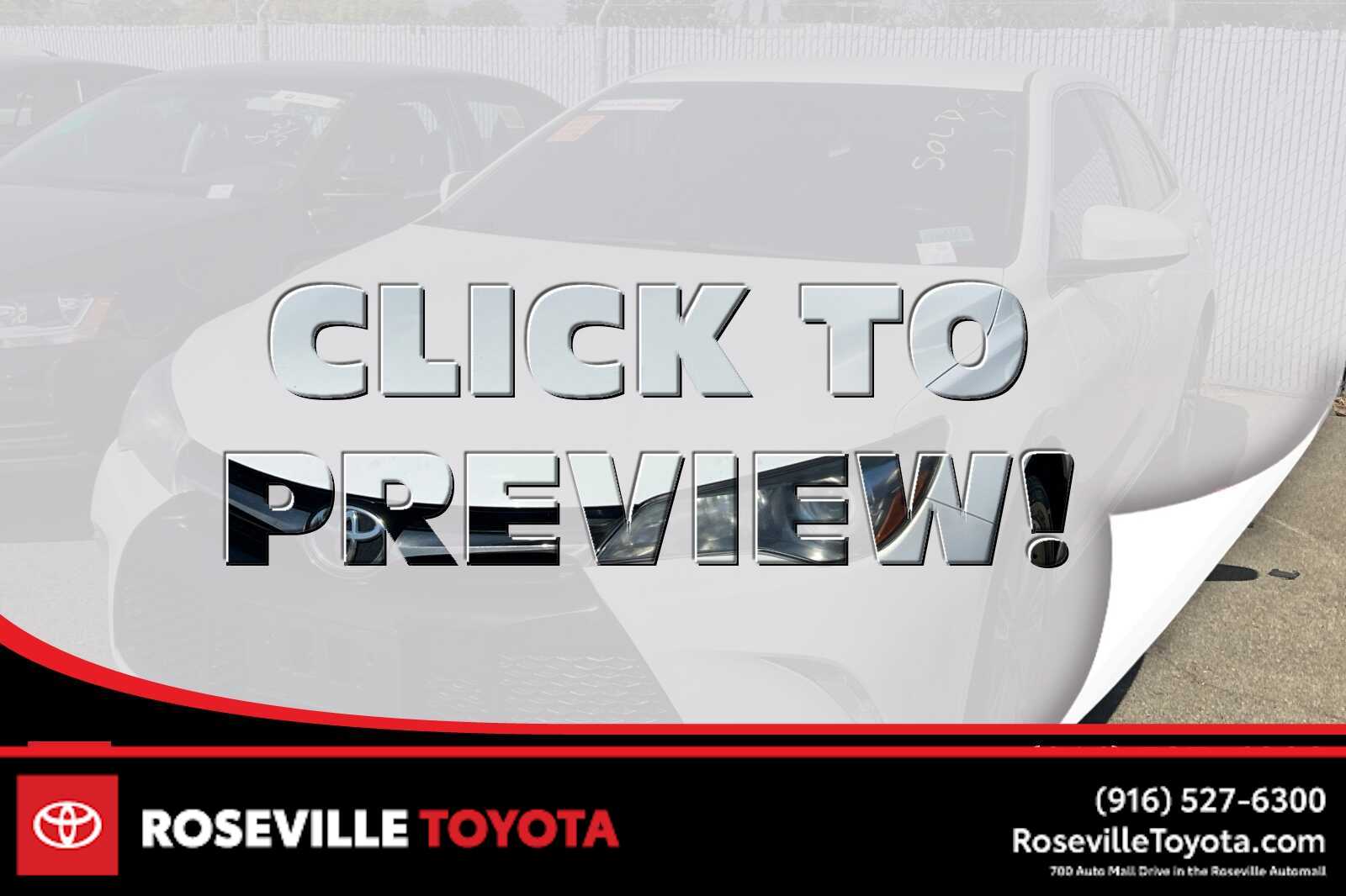 2017 Toyota Camry SE -
                  Roseville, CA