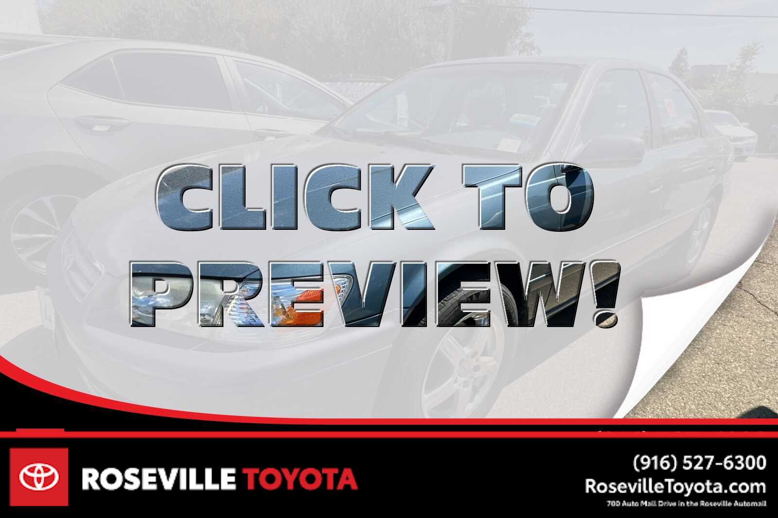 2000 Toyota Camry LE -
                  Roseville, CA