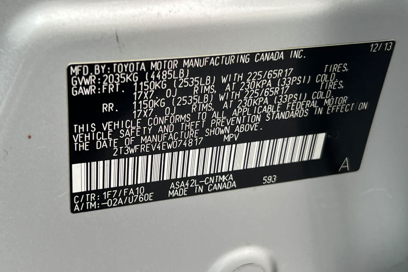 Thumbnail: 2014 Toyota RAV4 - 30