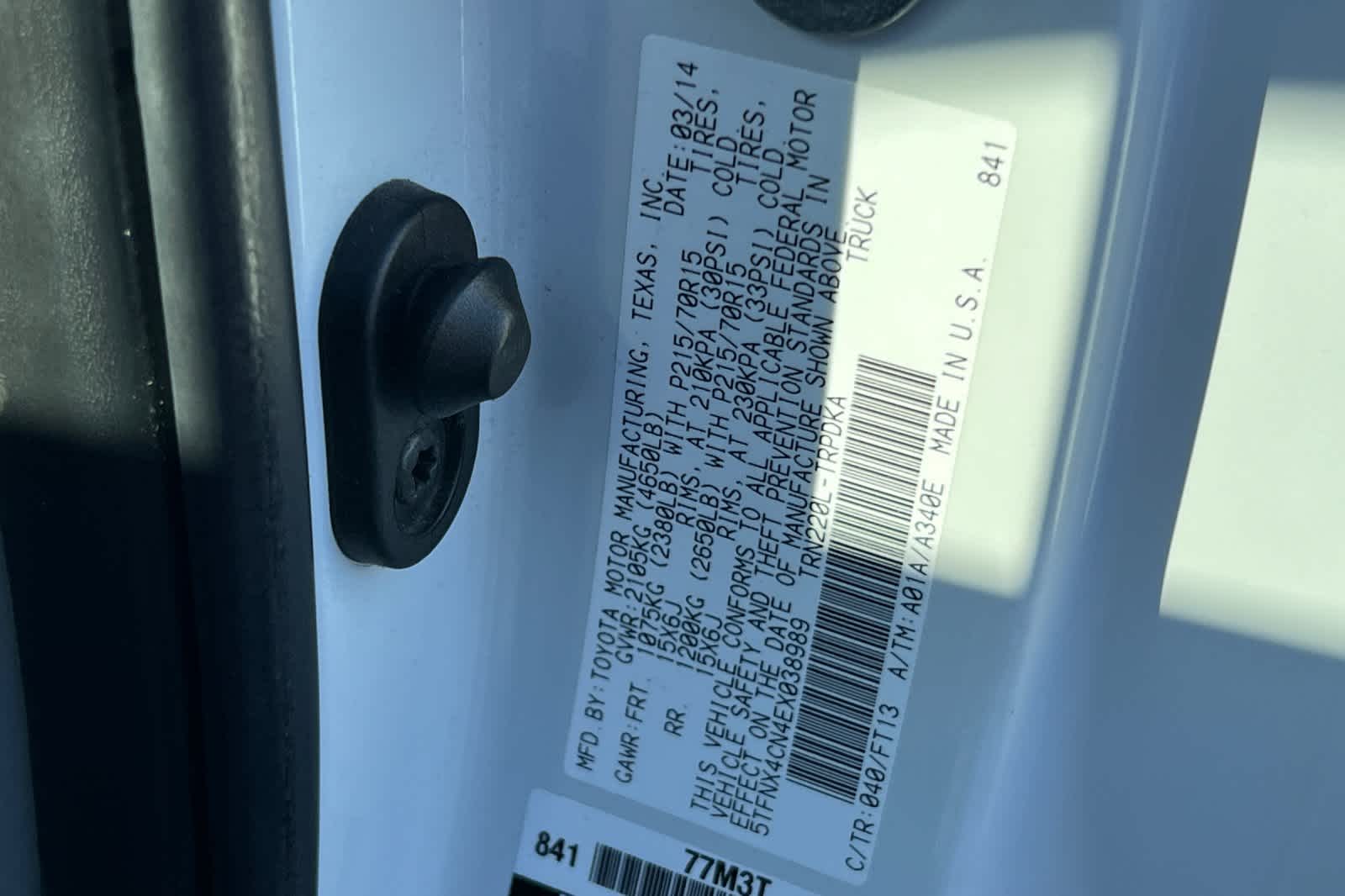 Thumbnail: 2014 Toyota Tacoma - 30