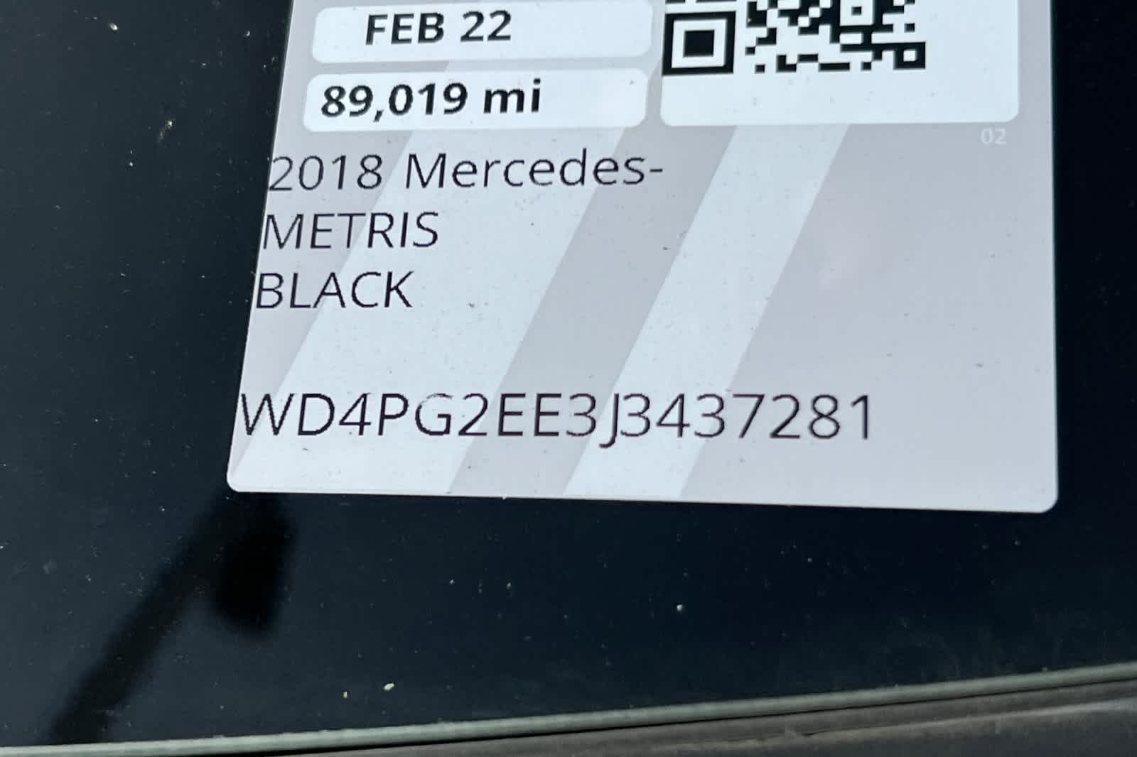 Thumbnail: 2018 Mercedes-Benz Metris - 23