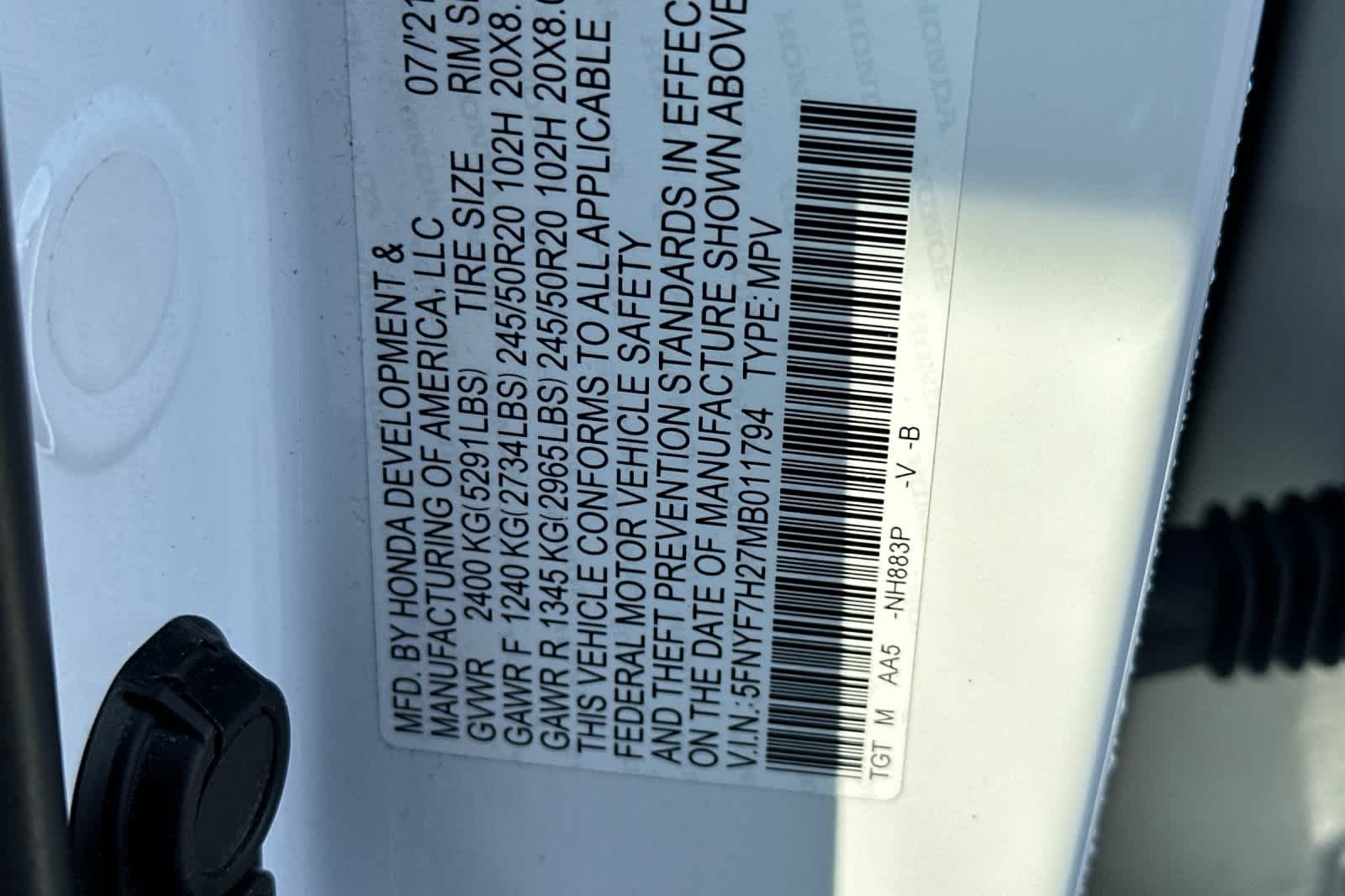 Thumbnail: 2021 Honda Passport - 33