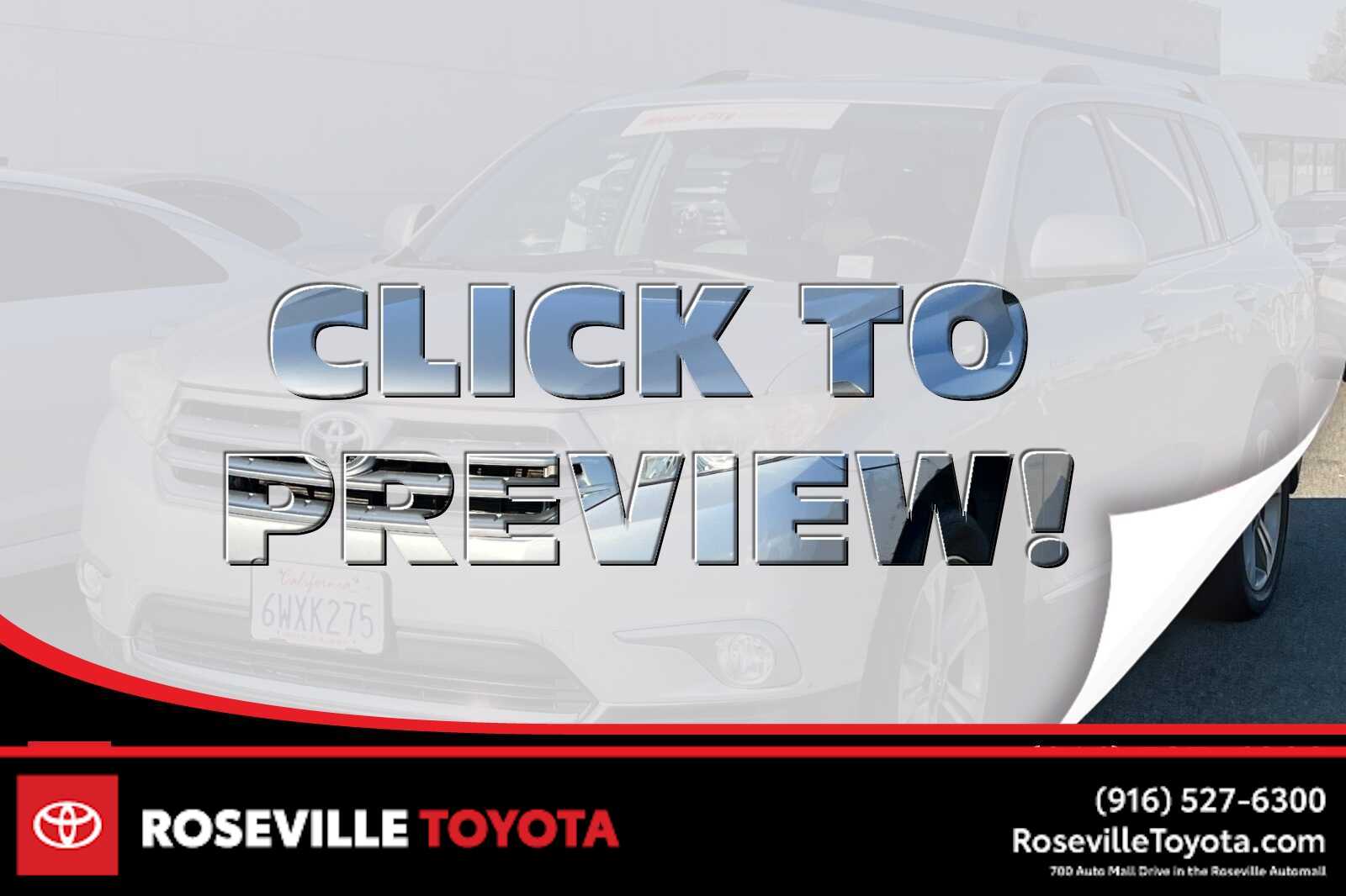 2012 Toyota Highlander Limited -
                  Roseville, CA