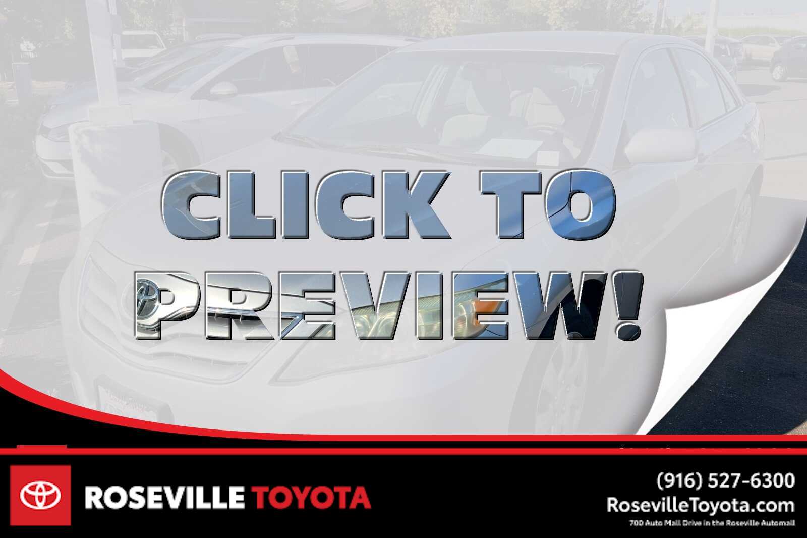 2011 Toyota Camry LE -
                  Roseville, CA