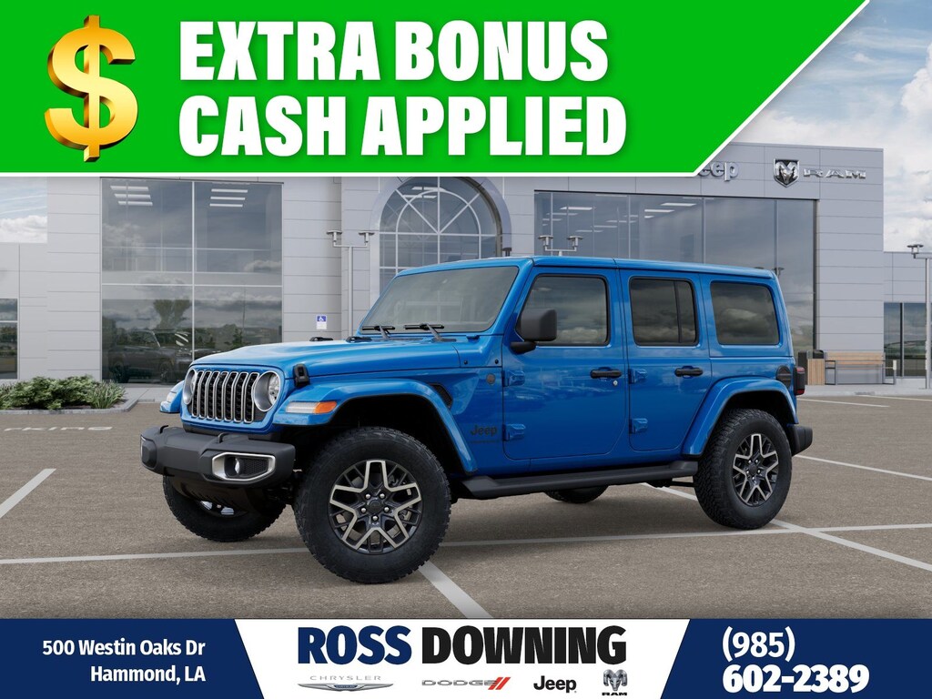 New 2025 Jeep Wrangler Sahara Sport Utility