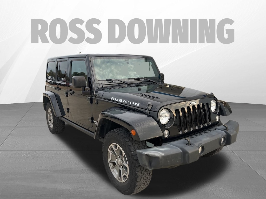 Used 2016 Jeep Wrangler JK Unlimited Rubicon 4x4 SUV