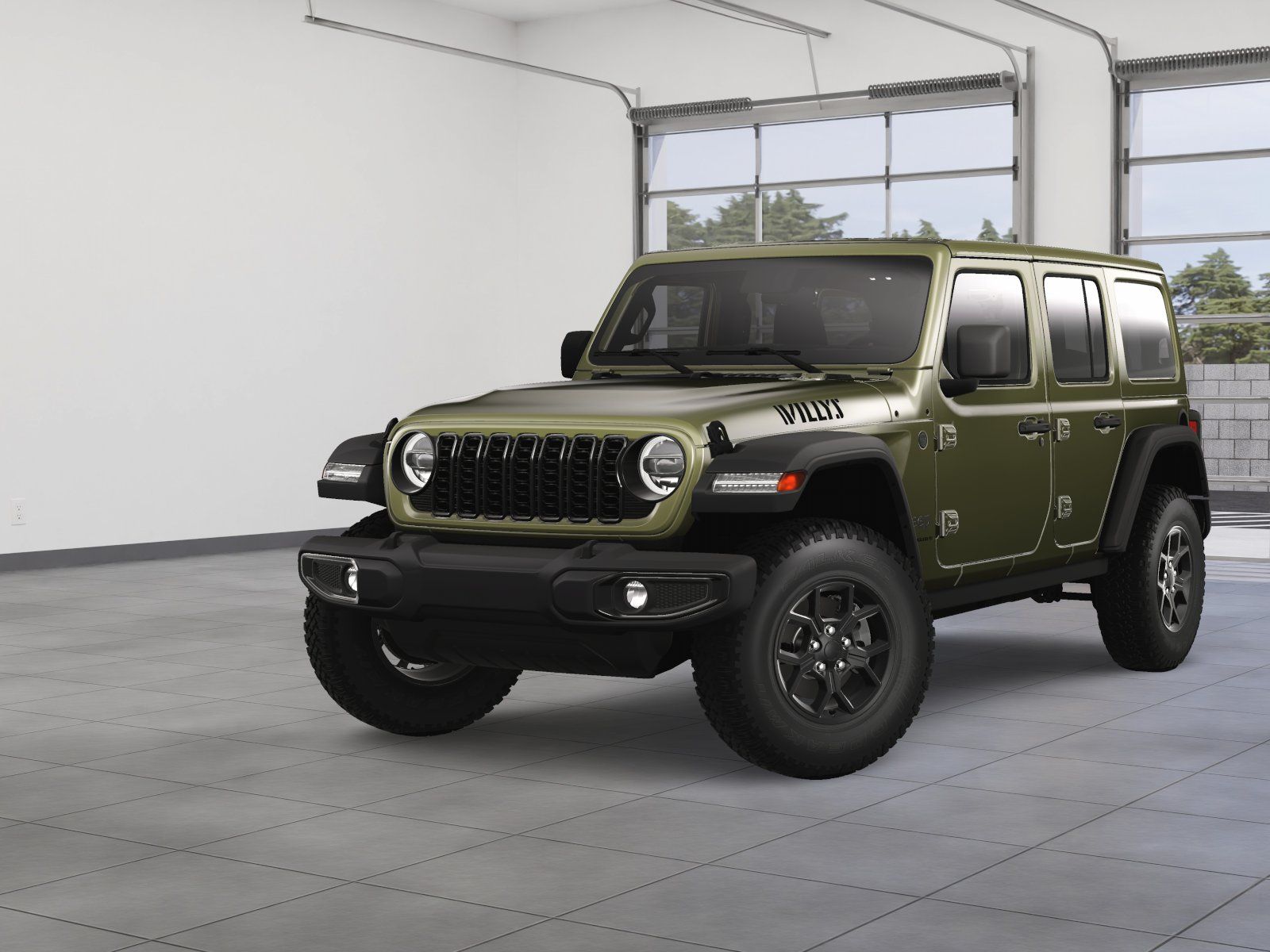 2025 Jeep Wrangler Willys Sport photo 2