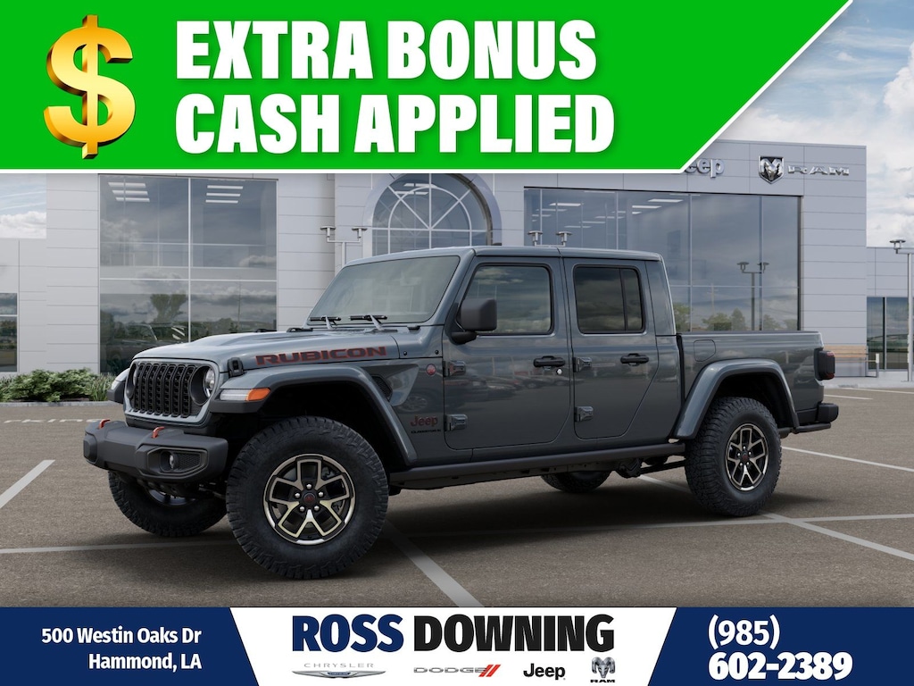 New 2025 Jeep Gladiator Rubicon Pickup