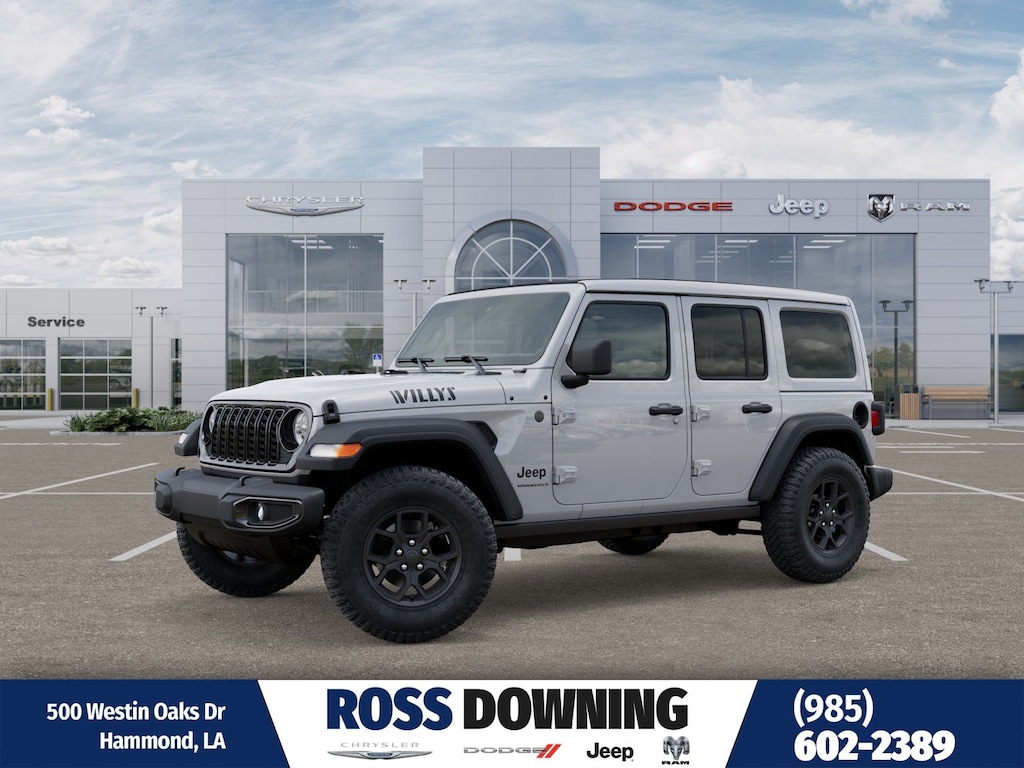 New 2025 Jeep Wrangler Willys Sport Utility