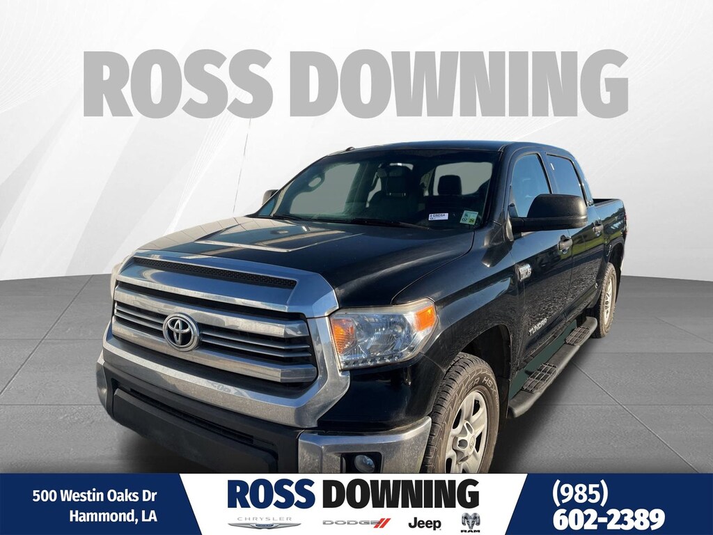 Used 2016 Toyota Tundra SR5 5.7L V8 w/FFV Truck CrewMax