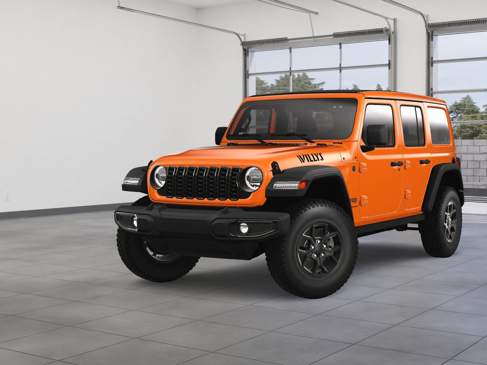 2025 Jeep Wrangler Willys photo 2