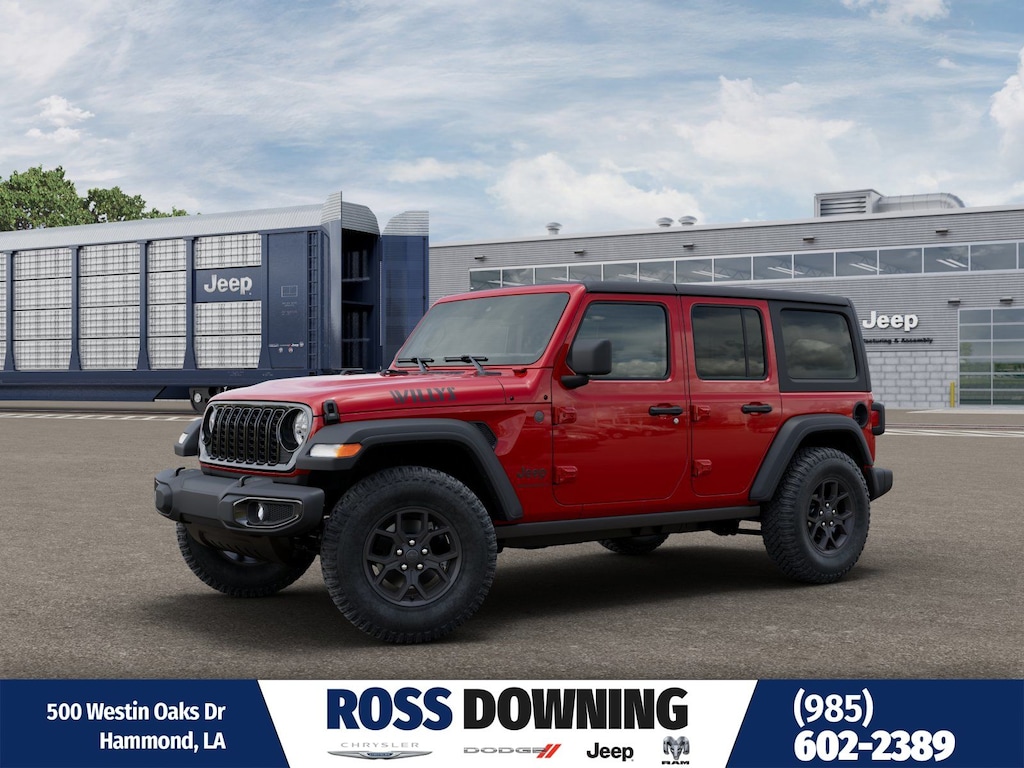 New 2026 Jeep Wrangler Willys Sport Utility