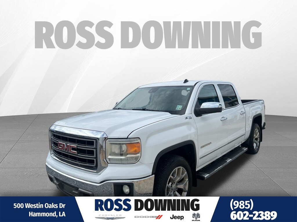 Used 2014 GMC Sierra 1500 SLT Truck Crew Cab