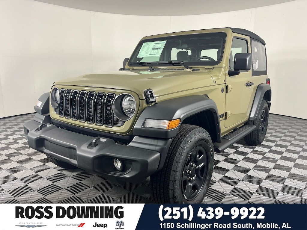 New 2026 Jeep Wrangler 2-DOOR SPORT Sport Utility