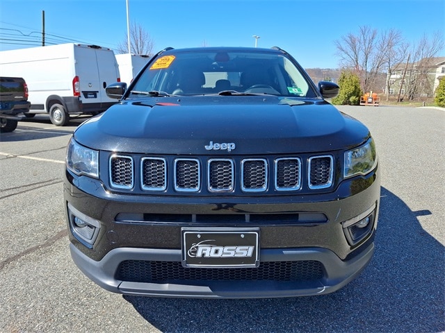 Certified 2018 Jeep Compass Latitude with VIN 3C4NJDBB5JT117733 for sale in Washington, NJ