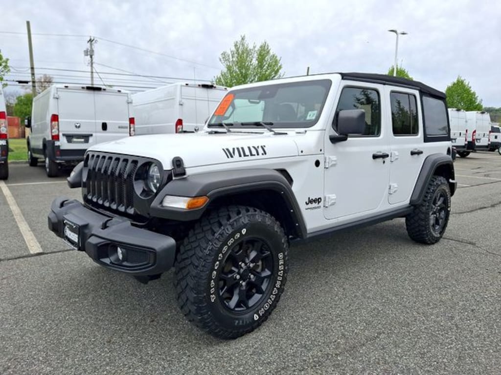 Certified 2022 Jeep Wrangler Unlimited Willys SUV
