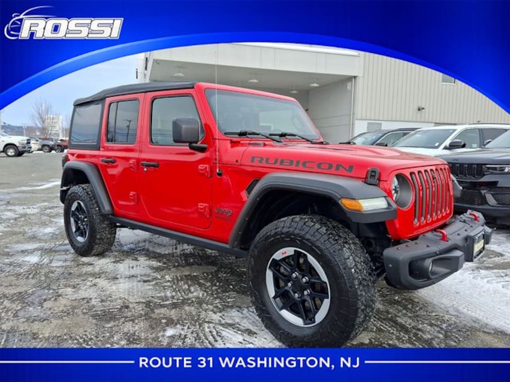 Certified 2022 Jeep Wrangler Unlimited Rubicon SUV