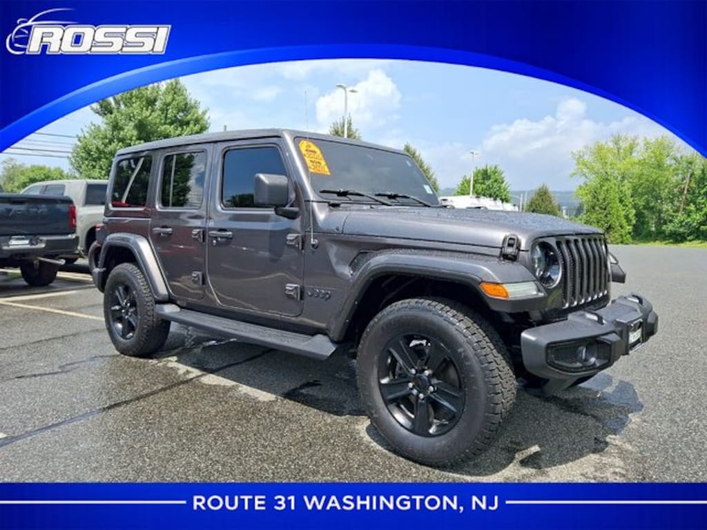 Certified 2022 Jeep Wrangler Unlimited Sahara Altitude SUV