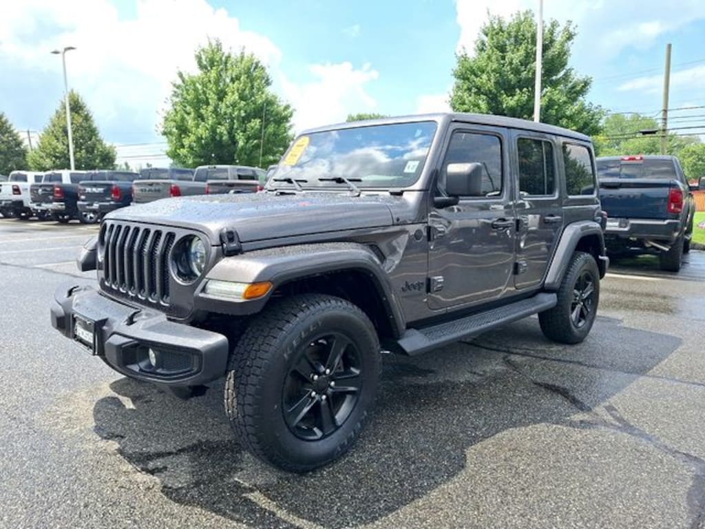 Certified 2022 Jeep Wrangler Unlimited Sahara Altitude SUV