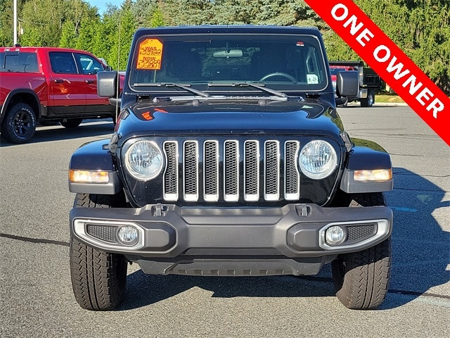 Certified 2019 Jeep Wrangler Unlimited Sahara with VIN 1C4HJXEN1KW688572 for sale in Washington, NJ