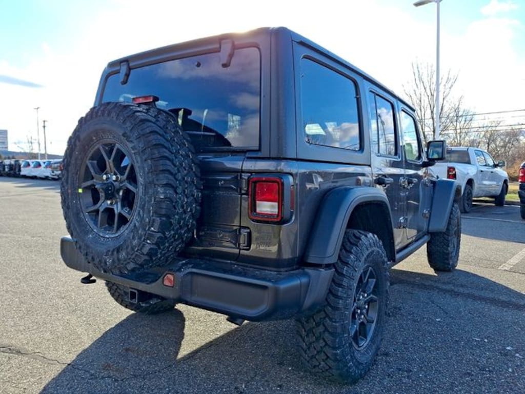 New 2026 Jeep Wrangler 4 Door Willys Sport Utility