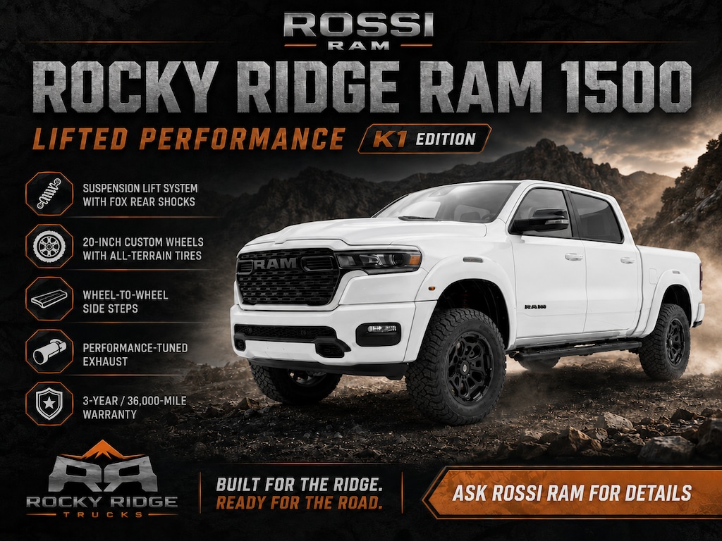 New 2026 Ram 1500 Big Horn Rocky Ridge Pickup