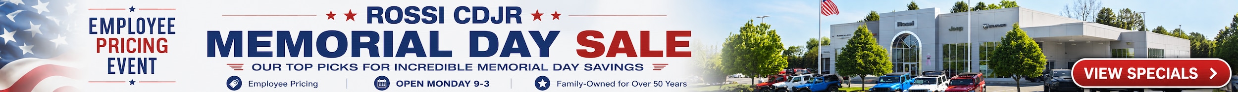 Memorial Day Sale!