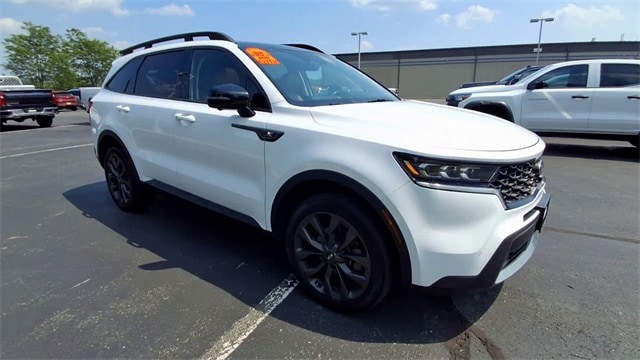 Used 2021 Kia Sorento X-Line with VIN 5XYRKDLF0MG032603 for sale in Washington, NJ