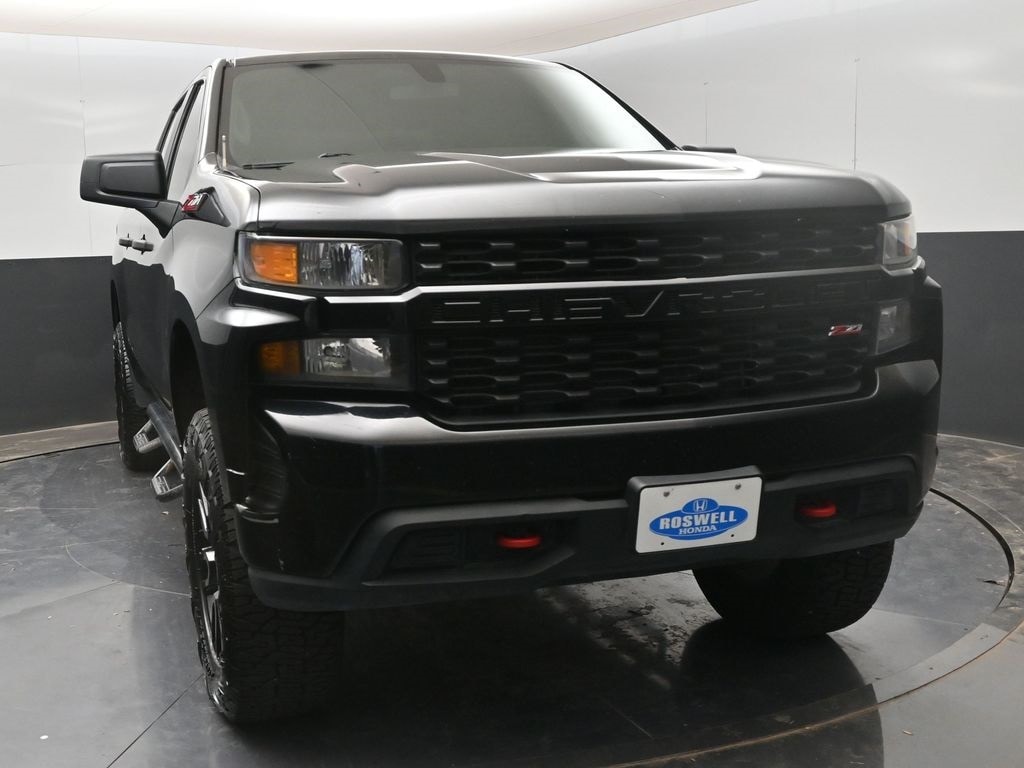 Used 2020 Chevrolet Silverado 1500 Custom with VIN 1GCPYCEF1LZ121545 for sale in Roswell, NM