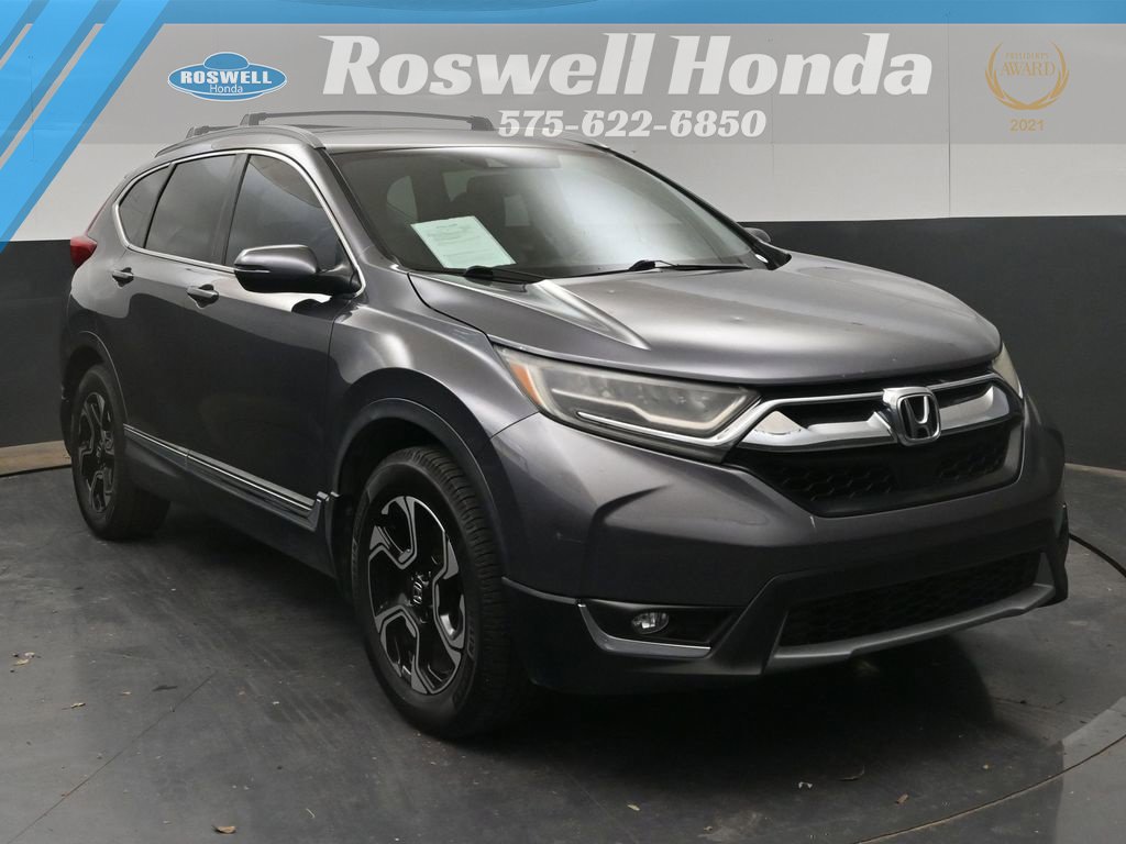 Used 2018 Honda CR-V Touring with VIN 2HKRW2H90JH625443 for sale in Roswell, NM