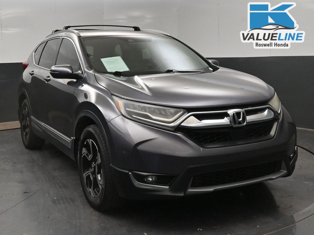 Used 2018 Honda CR-V Touring with VIN 2HKRW2H90JH625443 for sale in Roswell, NM