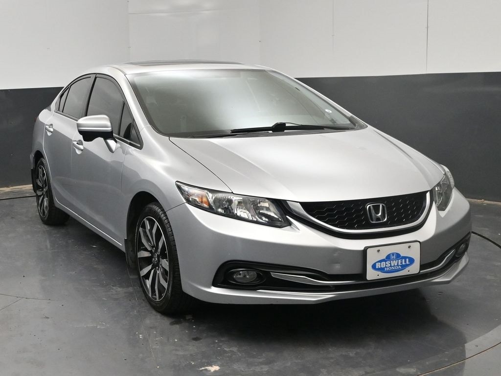 Used 2014 Honda Civic EX-L with VIN 19XFB2F96EE027577 for sale in Roswell, NM