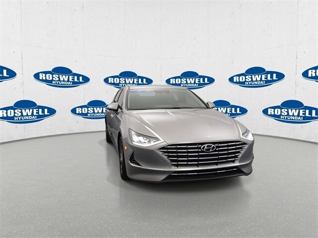 Used 2023 Hyundai Sonata Hybrid Blue with VIN KMHL24JJ8PA078614 for sale in Roswell, NM