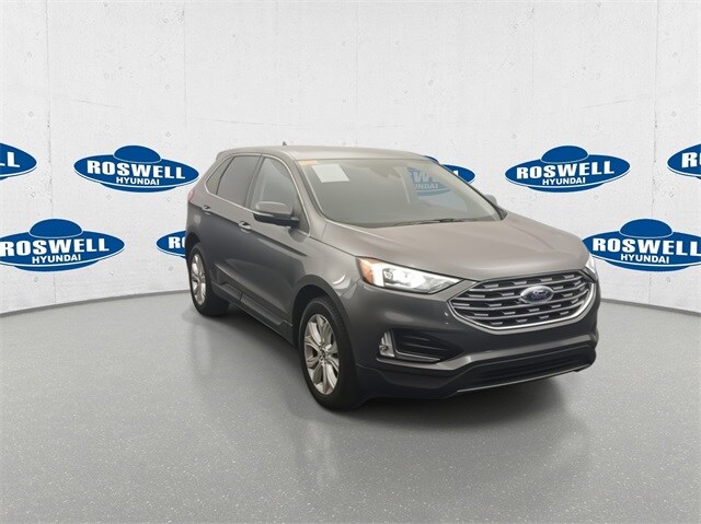 Used 2022 Ford Edge Titanium with VIN 2FMPK4K95NBA03442 for sale in Roswell, NM