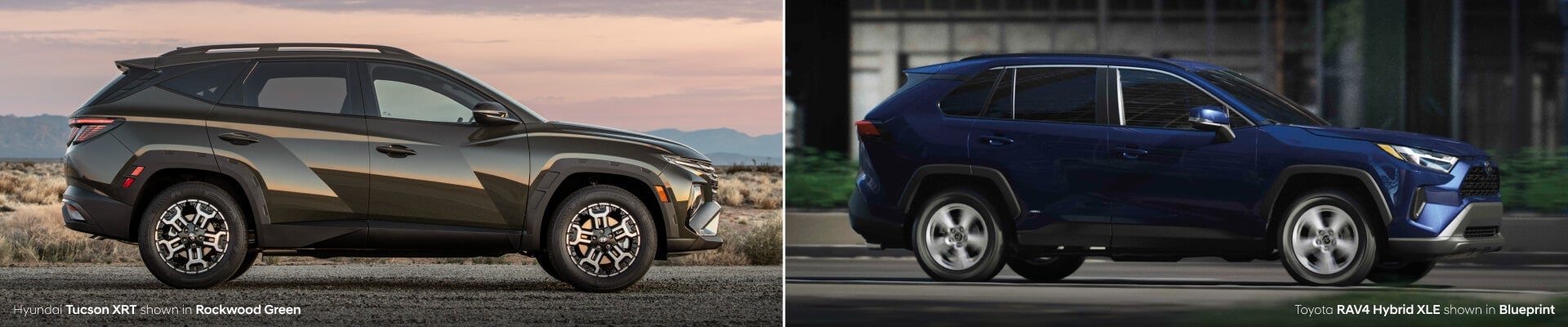 2025 Hyundai Tucson Vs. Toyota RAV4