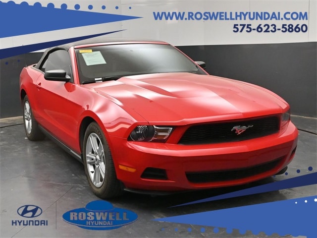 Used 2010 Ford Mustang V6 with VIN 1ZVBP8EN1A5122066 for sale in Roswell, NM