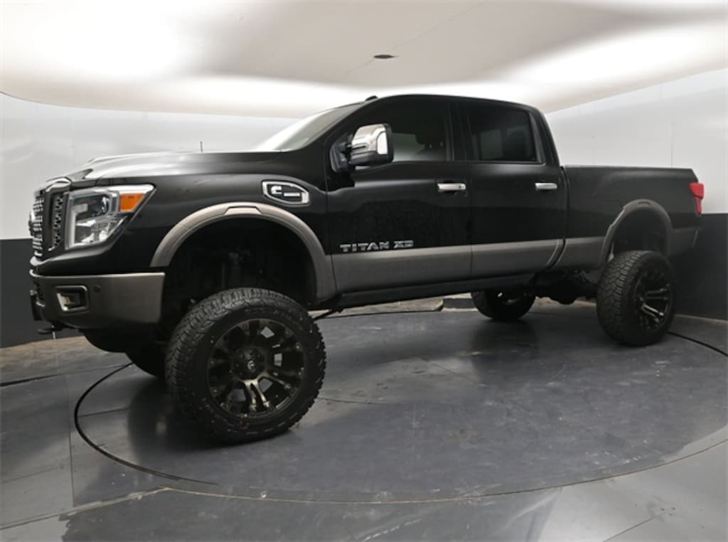 Used 2017 Nissan Titan XD Platinum Reserve Diesel Truck Crew Cab