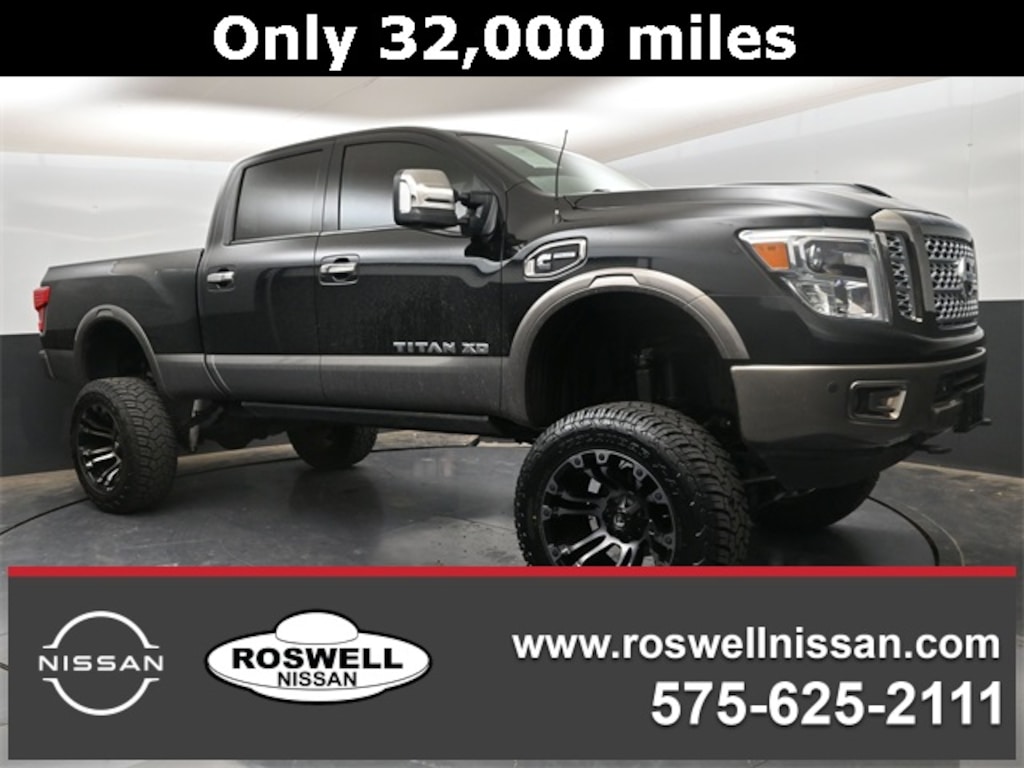 Used 2017 Nissan Titan XD Platinum Reserve Diesel Truck Crew Cab