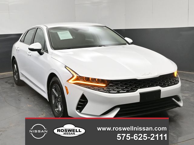 Used 2022 Kia K5 LXS with VIN 5XXG14J25NG109210 for sale in Roswell, NM