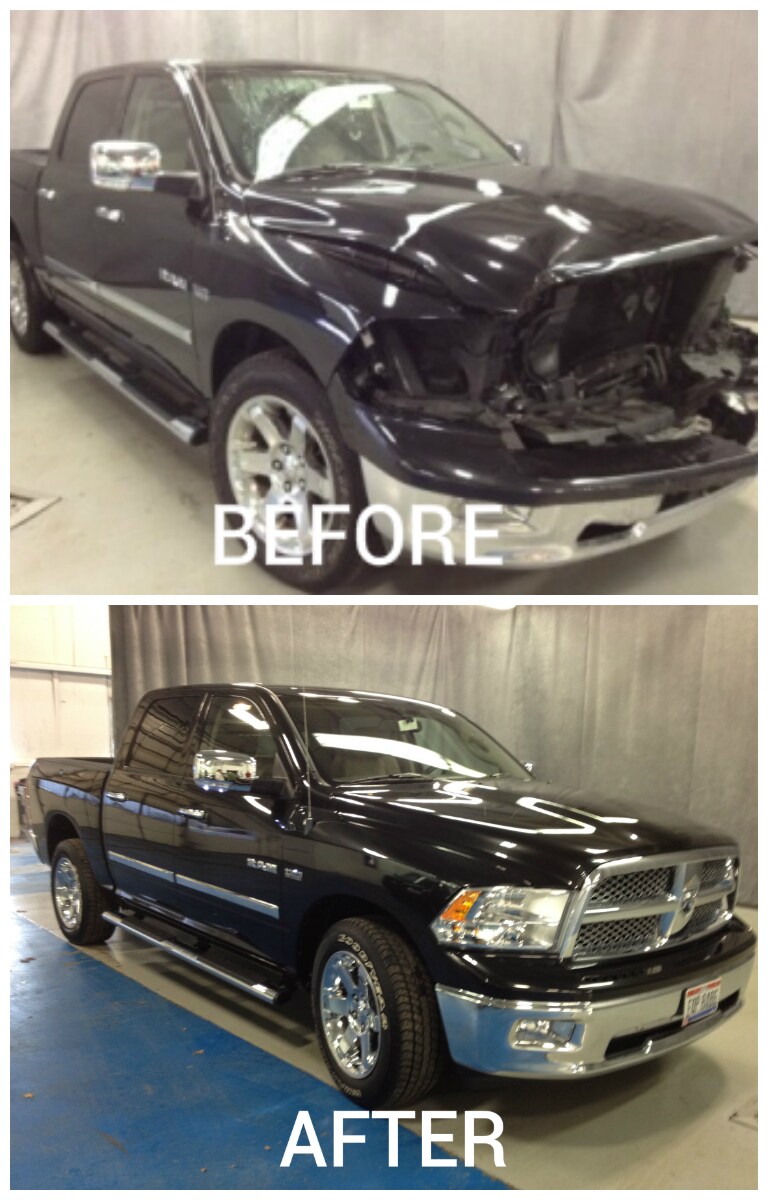 Before & After Photos Rouen Collision Perrysburg, OH Auto Repair