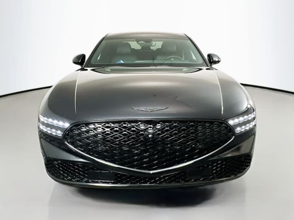 New 2026 Genesis G90 3.5T E-SC Mhev Prestige Black Sedan