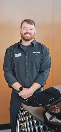 Staff member Andy Thomson from ID_575f7c