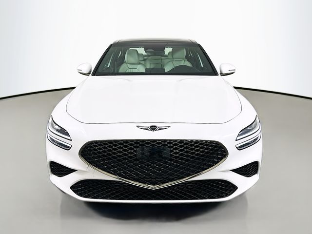 Certified 2025 GENESIS G70 Sport Advanced with VIN KMTG54SE4SU147001 for sale in Round Rock, TX