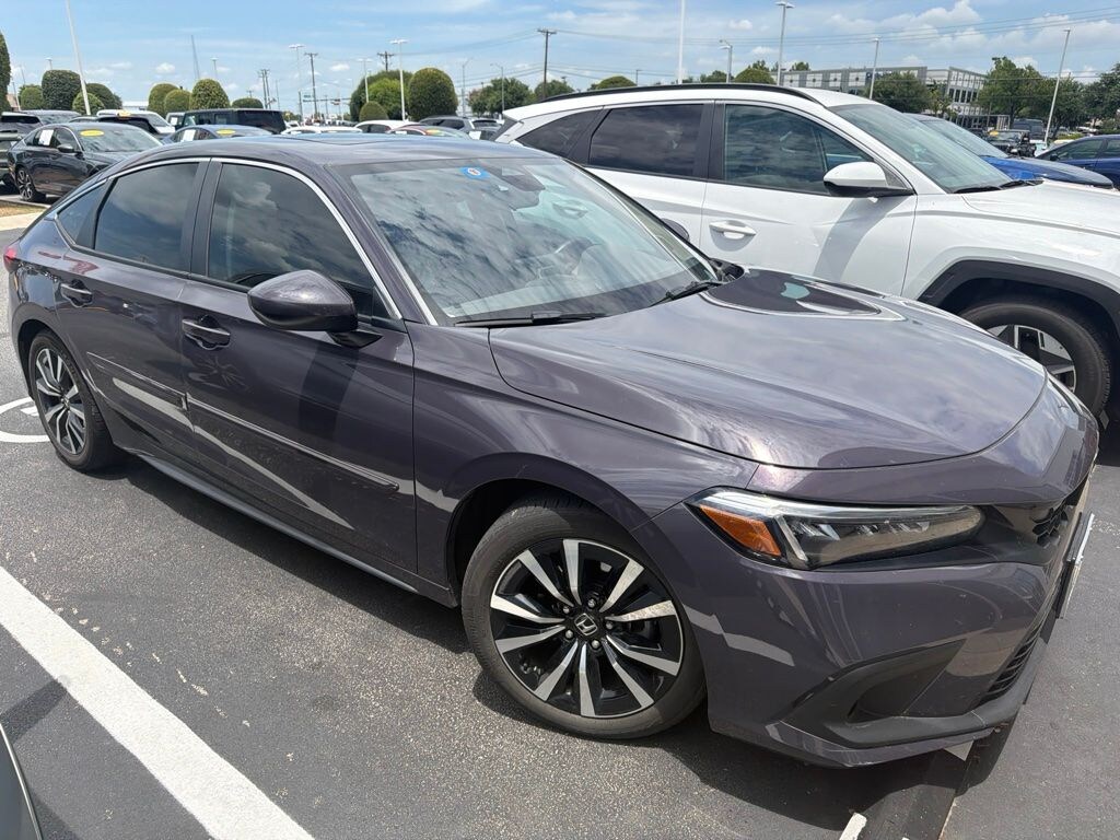 Certified 2024 Honda Civic EX-L Hatchback