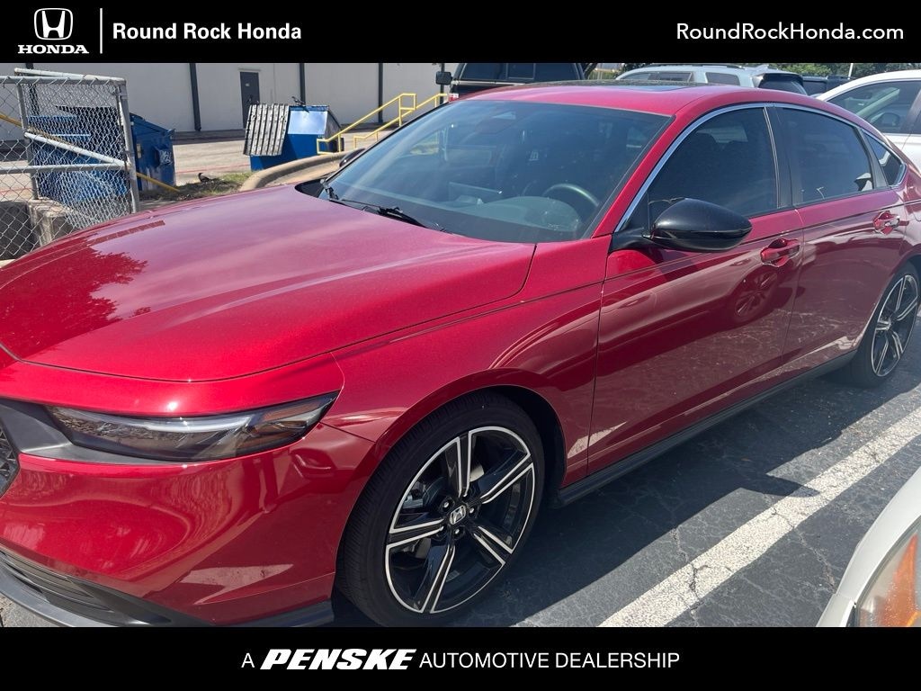 Certified 2025 Honda Accord Hybrid Sport Sedan