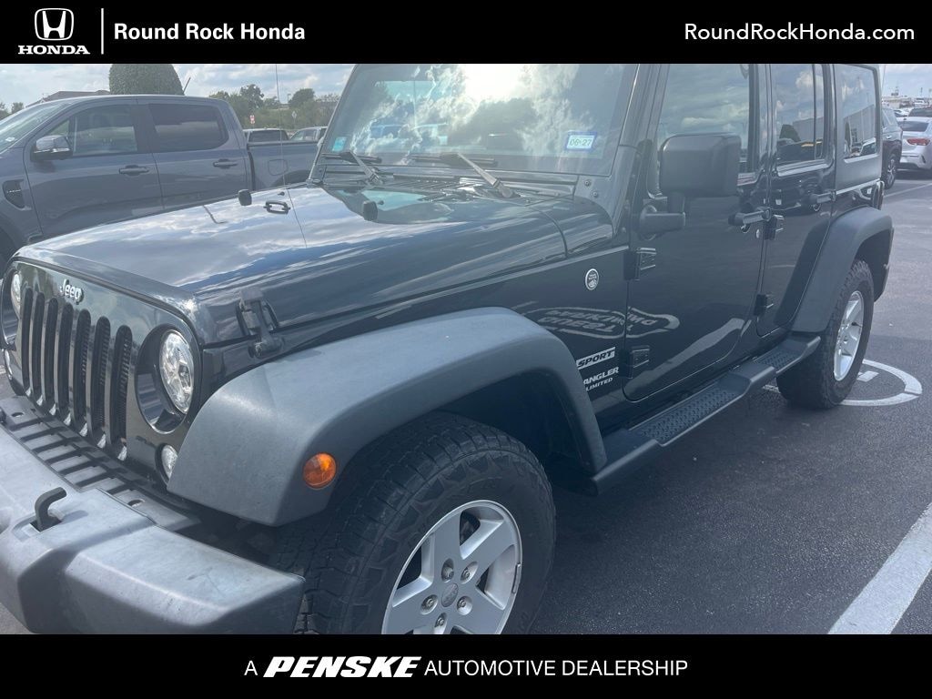 Used 2017 Jeep Wrangler JK Unlimited Sport 4x4 SUV