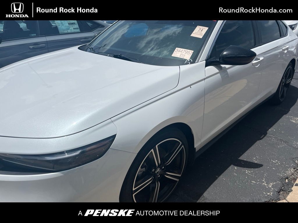 Certified 2025 Honda Accord Hybrid Sport Sedan