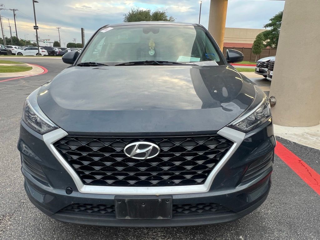 Used 2021 Hyundai Tucson SE with VIN KM8J23A42MU389896 for sale in Round Rock, TX