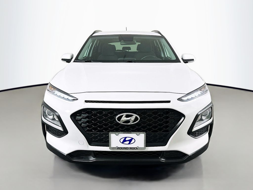 Certified 2021 Hyundai Kona SEL with VIN KM8K22AA4MU695017 for sale in Round Rock, TX