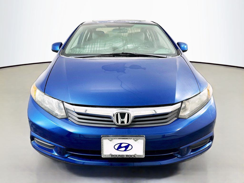 Used 2012 Honda Civic EX-L with VIN 2HGFB2F92CH550081 for sale in Round Rock, TX